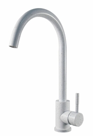 Смеситель для кухни Esko, R-излив, белый, K45 White - фото, отзывы, цена
